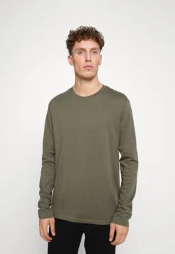 Pier One 5 Pack - Long Sleeved Top - Blue/White/Beige/Olive -Boutique Fashion Men's Discount Store 005509f4995c4cfe81921683258f650e