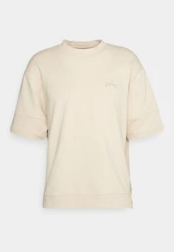 Pier One Short Sleeve Sweatshirt - Basic T-Shirt - Tan 8 Pier One Short Sleeve Sweatshirt - Basic T-Shirt - Tan -Boutique Fashion Men's Discount Store 040321544f5f43578b77f2ea915bfd1f
