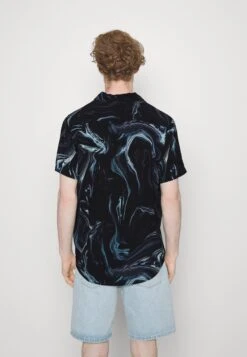 Pier One Marble Resort Unisex - Shirt - Black 8 Pier One Marble Resort Unisex - Shirt - Black -Boutique Fashion Men's Discount Store 0420f424c95e4678b3f6a5d999b41298