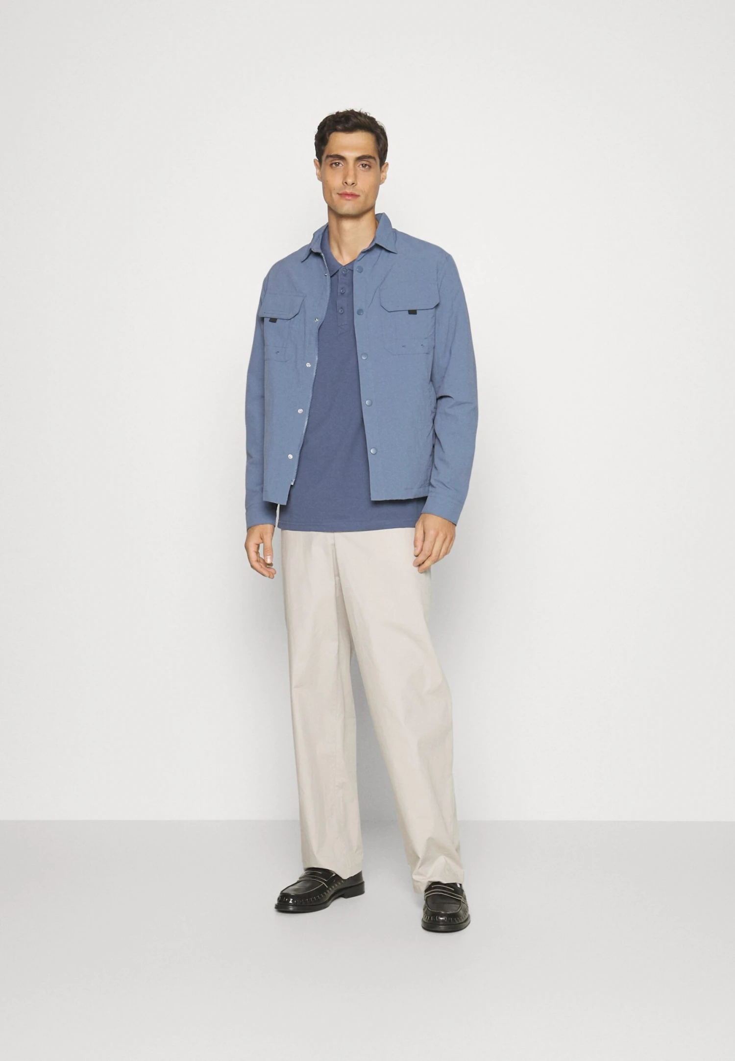 Pier One Polo Shirt - Blue 2 Pier One Polo Shirt - Blue - Image 2