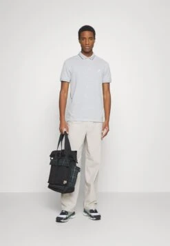 Pier One 2 Pack - Polo Shirt - Light Grey/Dark Blue