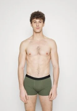 Pier One 7 Pack - Pants - Black/Grey/Khaki