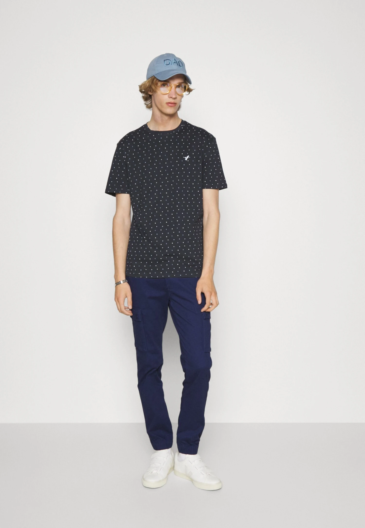 Pier One Cargo Trousers - Dark Blue 2 Pier One Cargo Trousers - Dark Blue - Image 2