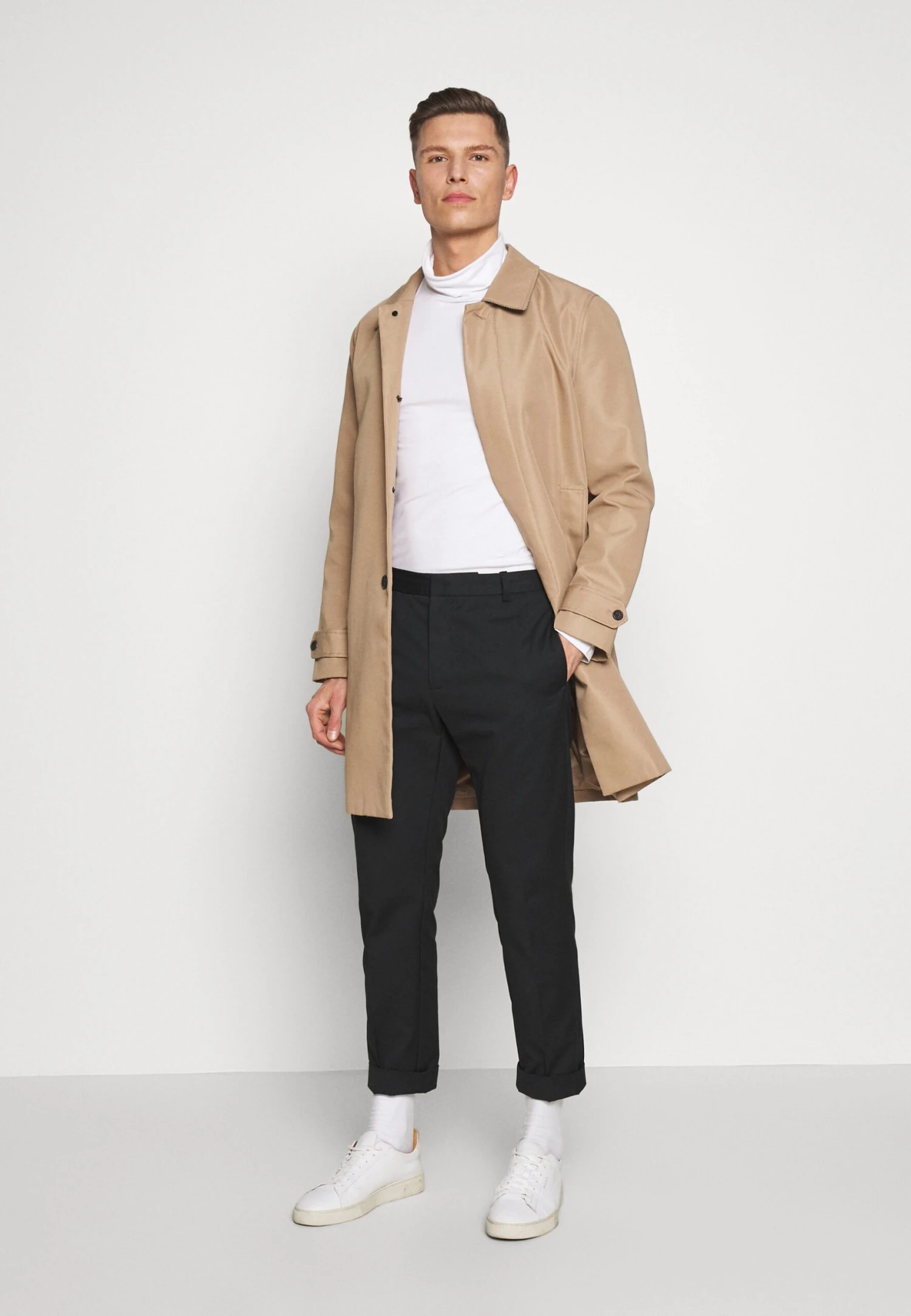 Pier One 2 Pack - Long Sleeved Top - White/Black 2 Pier One 2 Pack - Long Sleeved Top - White/Black - Image 2