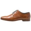 Pier One Leather - Smart Lace-Ups - Cognac
