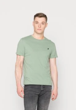 Pier One 5 Pack - Basic T-Shirt - White/Green/Bordeaux/Black/Beige -Boutique Fashion Men's Discount Store 0b841bca1bb04d80b6f55d3b611e9b69