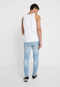 Pier One Skinny Fit - Jeans Skinny Fit - Bleached Denim -Boutique Fashion Men's Discount Store 0c4618ffffc74856adc92a62a6024672