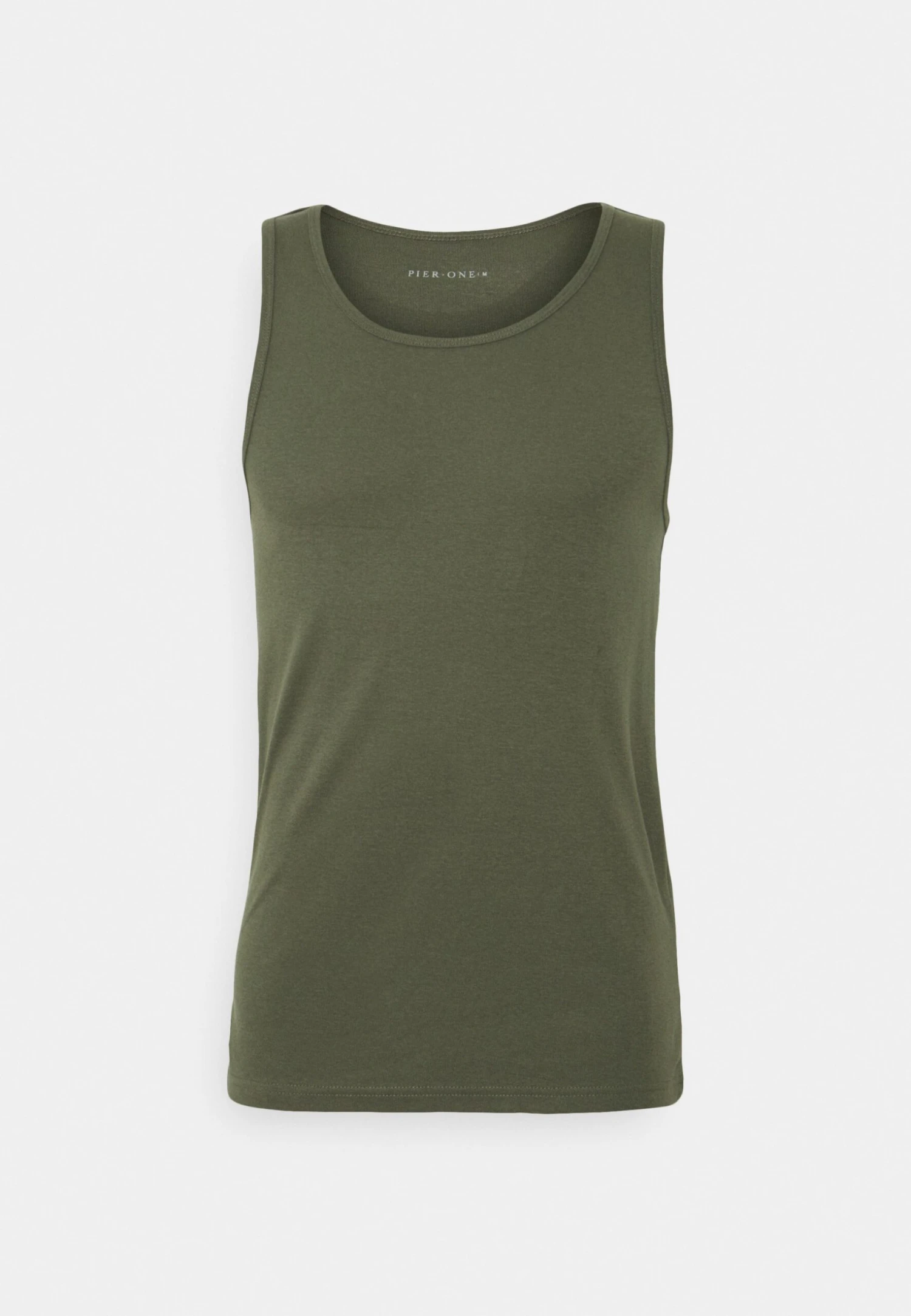 Pier One 3 Pack - Undershirt - Black/Khaki/Mottled Dark Grey 4 Pier One 3 Pack - Undershirt - Black/Khaki/Mottled Dark Grey - Image 4