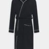 Pier One Dressing Gown - Dark Blue/White