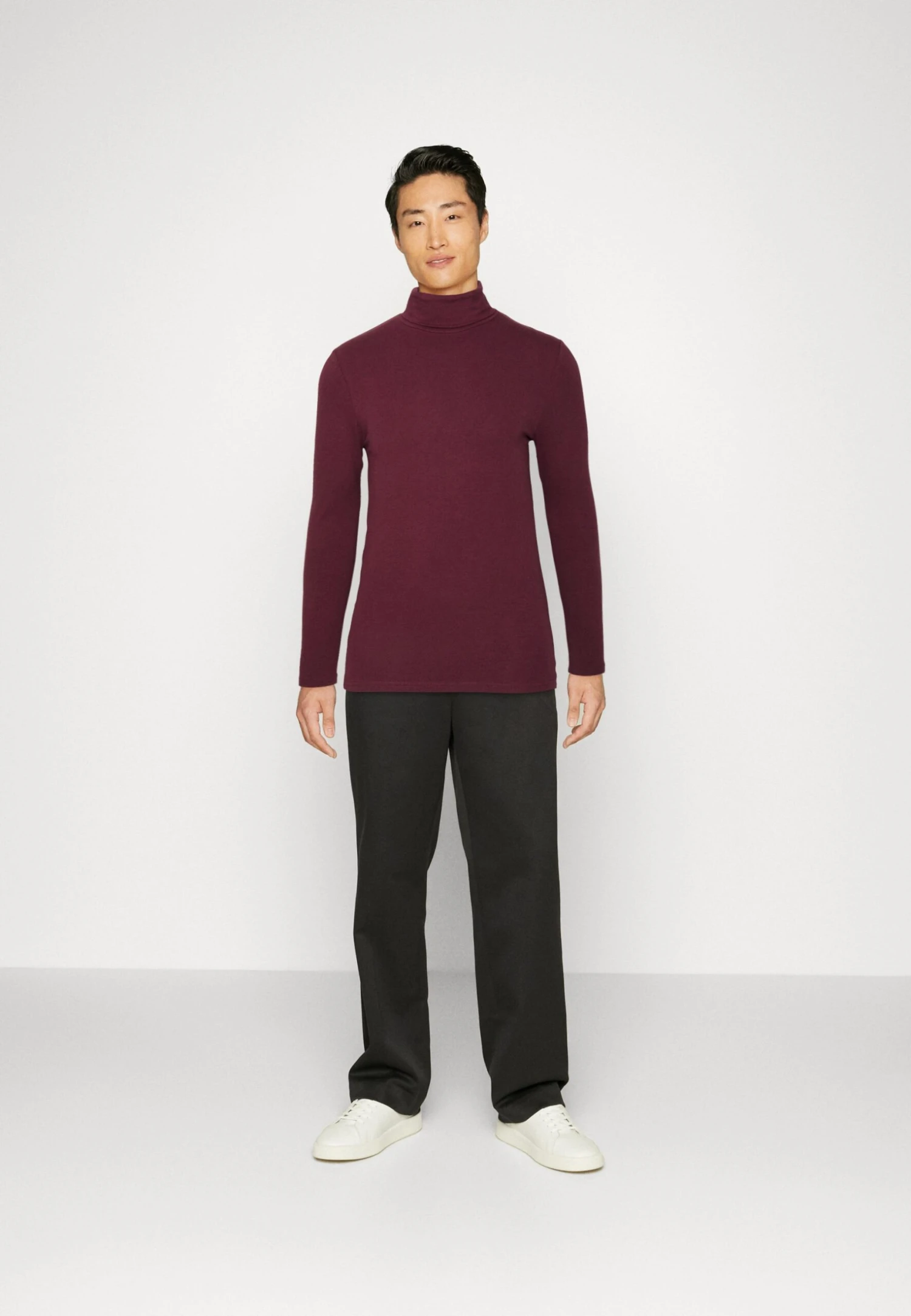 Pier One 2 Pack - Long Sleeved Top - Beige/Bordeaux 1 Pier One 2 Pack - Long Sleeved Top - Beige/Bordeaux