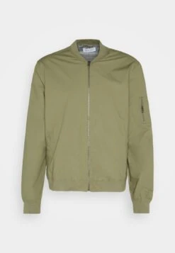 Pier One Bomber Jacket - Olive -Boutique Fashion Men's Discount Store 1069f58f5c1347e3bb0afc23d51fc3cf