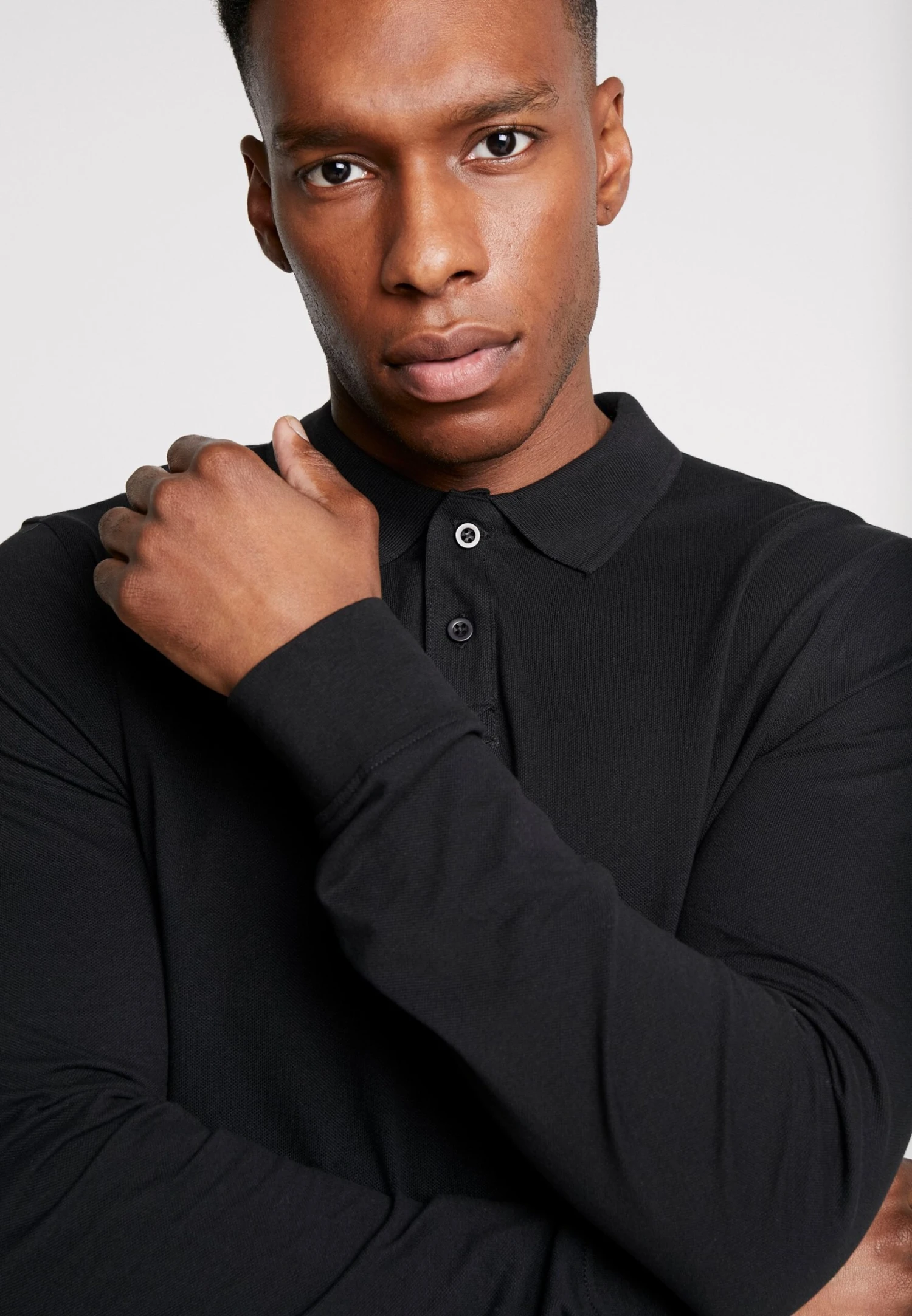 Pier One 2 Pack - Polo Shirt - Mottled Grey/Black 5 Pier One 2 Pack - Polo Shirt - Mottled Grey/Black - Image 5