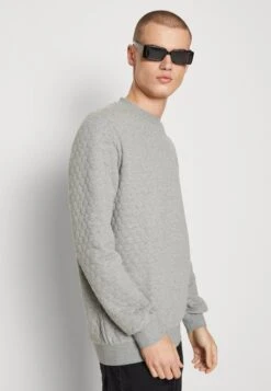Pier One Sweatshirt - Grey -Boutique Fashion Men's Discount Store 1383314e783e4e57ba993b10282d1058