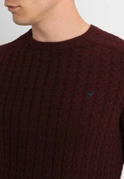 Pier One Jumper - Mottled Bordeaux -Boutique Fashion Men's Discount Store 162911f2c4de420dae07aa04280a17c7