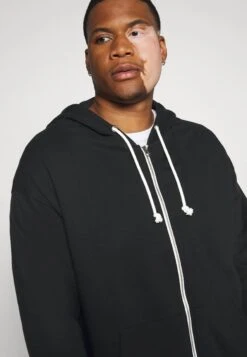 Pier One Zip-Up Sweatshirt - Black -Boutique Fashion Men's Discount Store 166694e7545b4945932e44b34212b34b