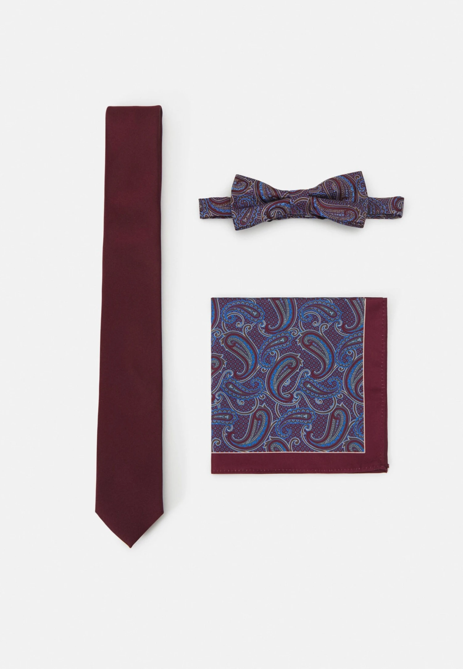Pier One Set - Tie - Bordeaux 1 Pier One Set - Tie - Bordeaux