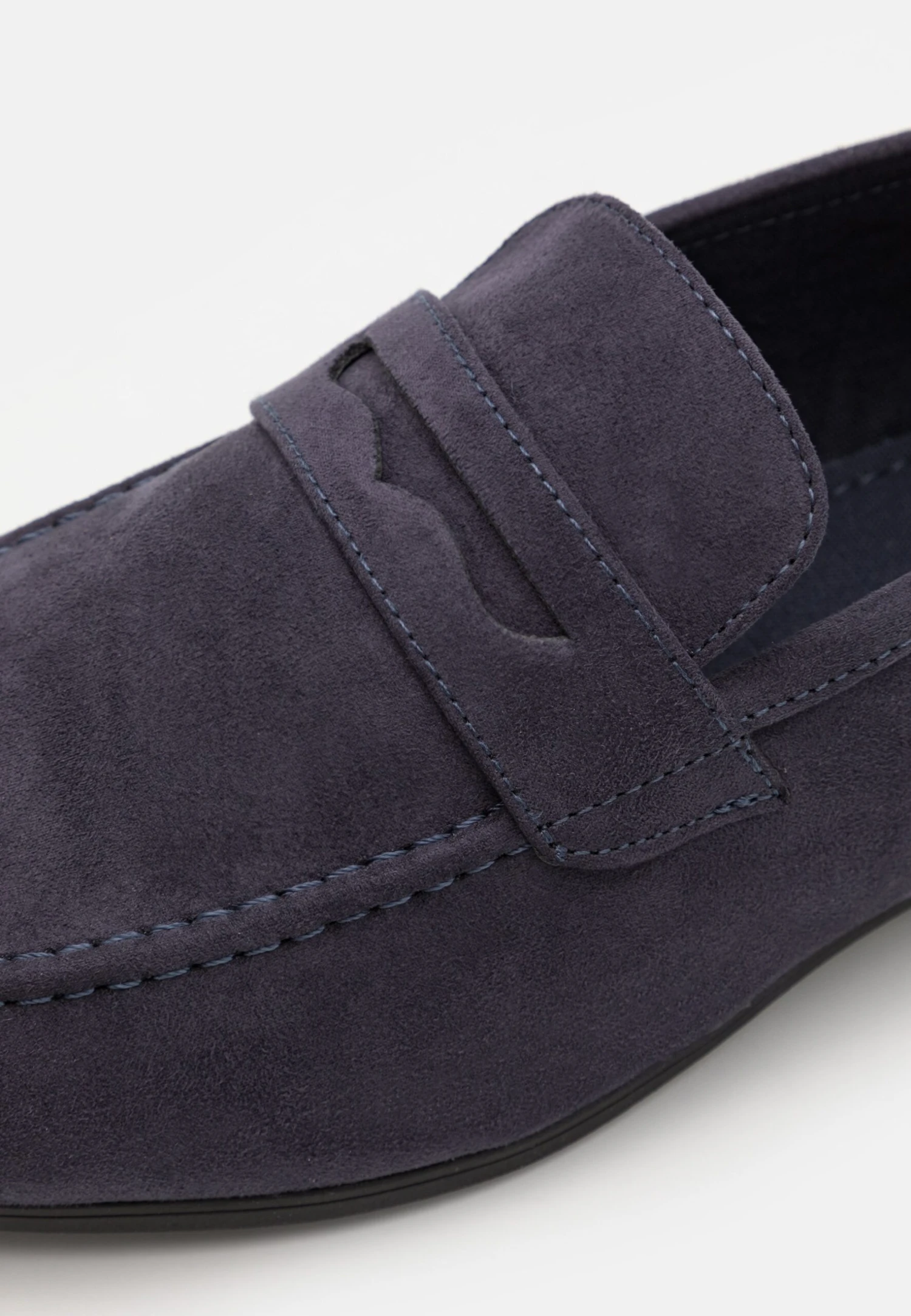 Pier One Slip-Ons - Dark Blue 6 Pier One Slip-Ons - Dark Blue - Image 6