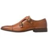 Pier One Leather - Smart Slip-Ons - Cognac
