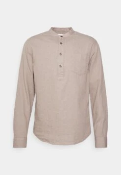 Pier One Shirt - Taupe -Boutique Fashion Men's Discount Store 1d773abf258f4519b3c44bc658476e34