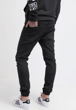 Pier One Slim Fit Jeans - Black -Boutique Fashion Men's Discount Store 1fb6bf592b514a82bee37c71309fd7e6