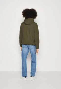 Pier One Waterproof Jacket - Olive -Boutique Fashion Men's Discount Store 201a940e9ad84ffa9c0c24c0039d760e