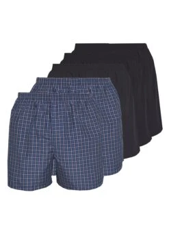 Pier One 5 Pack - Boxer Shorts - Dark Blue/Blue -Boutique Fashion Men's Discount Store 2073f2768e074b3aab8d5c70fa4a684c