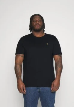 Pier One 2 Pack - Basic T-Shirt - Dark Blue/White -Boutique Fashion Men's Discount Store 22486717539444a097f7d8942d899e8a