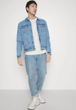 Pier One Denim Jacket -Blue 9 Pier One Denim Jacket -Blue -Boutique Fashion Men's Discount Store 246a28a76fa244c2be683690e2bab7fc