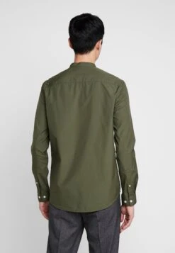 Pier One 2 Pack - Shirt - Oliv/Black -Boutique Fashion Men's Discount Store 2938873689d64473bdedf7291e717928