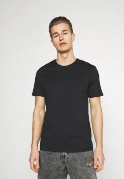 Pier One 5 Pack - Basic T-Shirt - Brown/White/Black -Boutique Fashion Men's Discount Store 29ab074609fb45b889f176cee10cdc10