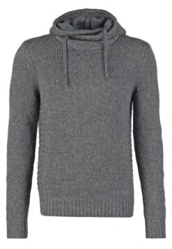 Pier One Hoodie - Dark Grey Melange -Boutique Fashion Men's Discount Store 2af312661e0e42778e45096e6e3f8763
