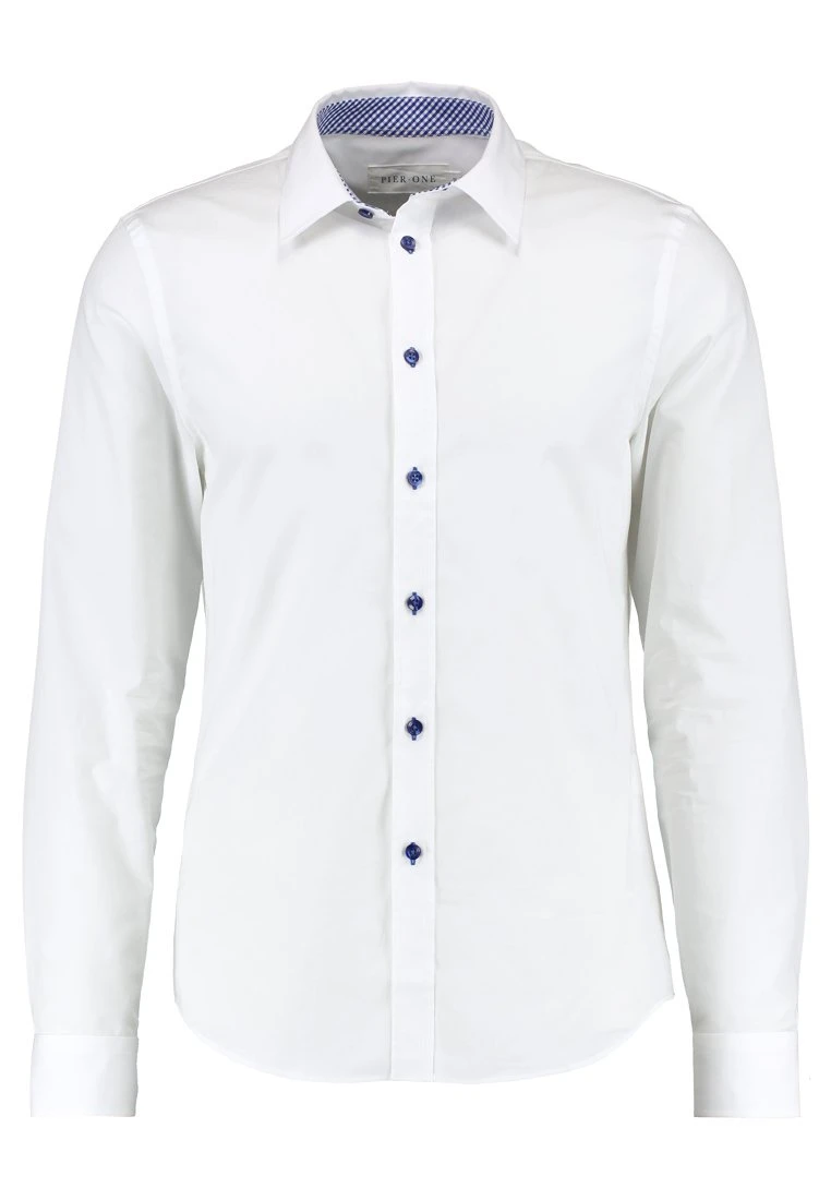 Pier One Shirt - White/Blue 6 Pier One Shirt - White/Blue - Image 6
