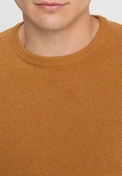 Pier One Jumper - Mottled Dark Yellow -Boutique Fashion Men's Discount Store 2c5e1df709a94116995dba8bbf354f32