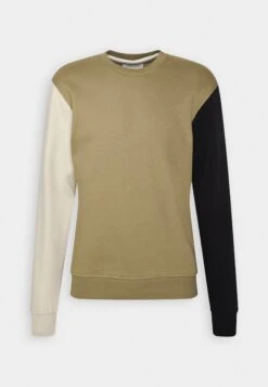 Pier One Sweatshirt - Black/Brown/Grey -Boutique Fashion Men's Discount Store 2e4026a15aee4f5c9d1d7ad2cc2c9ee5