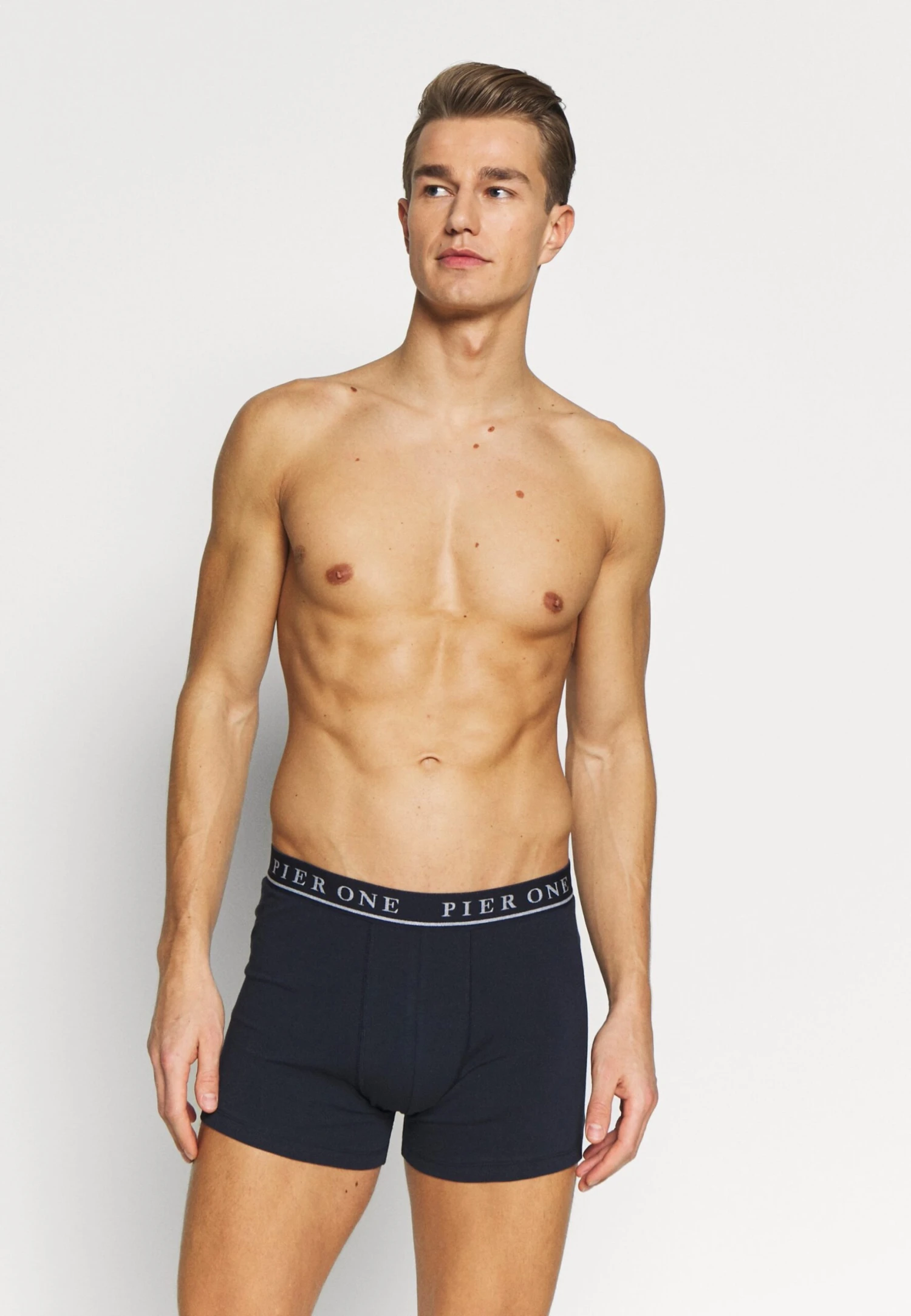 Pier One 5 Pack - Pants - Dark Blue/Mottled Grey 2 Pier One 5 Pack - Pants - Dark Blue/Mottled Grey - Image 2