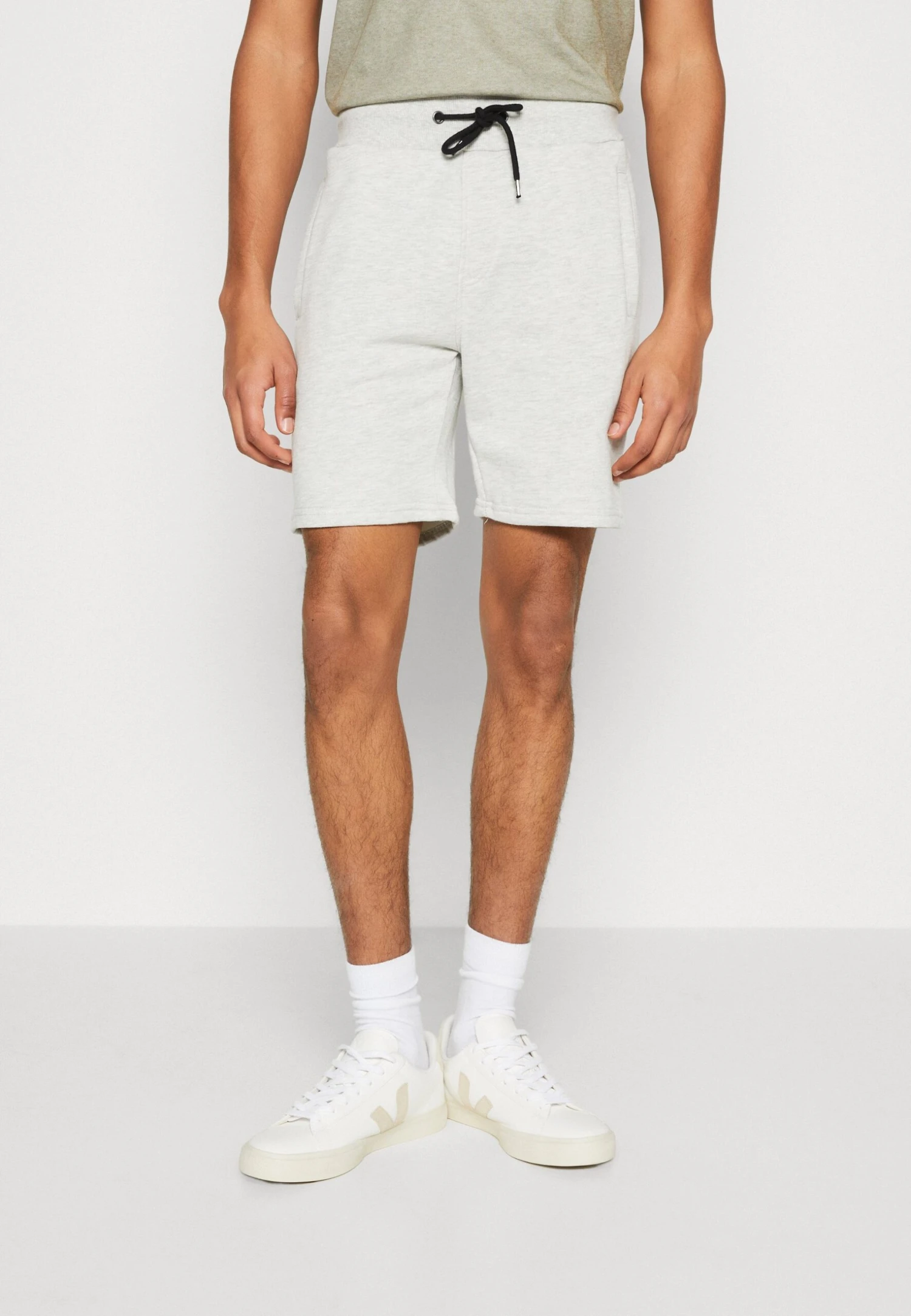 Pier One 2 Pack - Shorts - Grey/Beige 4 Pier One 2 Pack - Shorts - Grey/Beige - Image 4