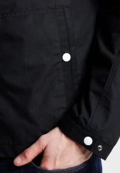 Pier One Summer Jacket - Black -Boutique Fashion Men's Discount Store 33182bcc66694371b90feb6560bd44d9