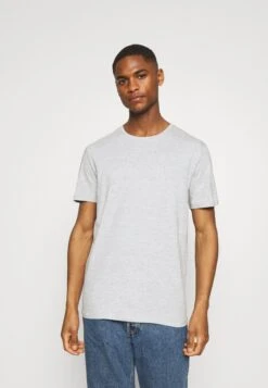 Pier One 5 Pack - Basic T-Shirt - Black/White/Light Grey 14 Pier One 5 Pack - Basic T-Shirt - Black/White/Light Grey -Boutique Fashion Men's Discount Store 33d8112ad0f846369954a5091270fb23