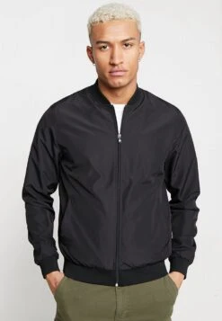 Pier One Bomber Jacket - Black