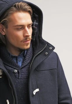 Pier One Short Coat - Navy -Boutique Fashion Men's Discount Store 39fc34304bfd4cb98c88dbc8fb72bf47