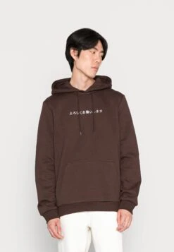 Pier One Hoodie - Dark Brown 7 Pier One Hoodie - Dark Brown -Boutique Fashion Men's Discount Store 3aee441ef7914aac90b1b88eae879732