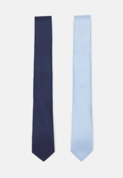 Pier One 2 Pack - Tie - Dark Blue/Light Blue