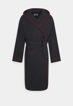 Pier One Dressing Gown - Black/Red