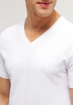 Pier One 2 Pack - Basic T-Shirt - White/Black -Boutique Fashion Men's Discount Store 3d5015223ce5444ba04d1399d153510c