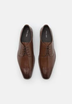 Pier One Leather - Lace-Ups - Brown -Boutique Fashion Men's Discount Store 3d61d3119797407a914c2c3c923ca29d