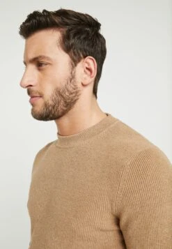 Pier One Jumper - Camel -Boutique Fashion Men's Discount Store 3d82227078be48238c45536531ed6056