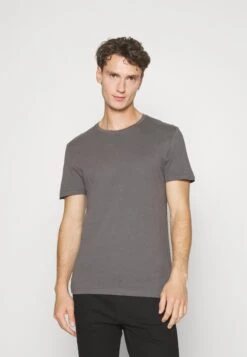 Pier One 5 Pack - Basic T-Shirt - Dark Grey/White/Light Brown 10 Pier One 5 Pack - Basic T-Shirt - Dark Grey/White/Light Brown -Boutique Fashion Men's Discount Store 3e4fe1afcffa4f00a023c9419f8e6fc5