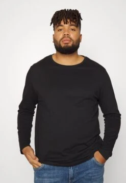 Pier One 2 Pack - Long Sleeved Top - Blue/Black -Boutique Fashion Men's Discount Store 3ee19d0230bb493da7f572fbe189b8bc