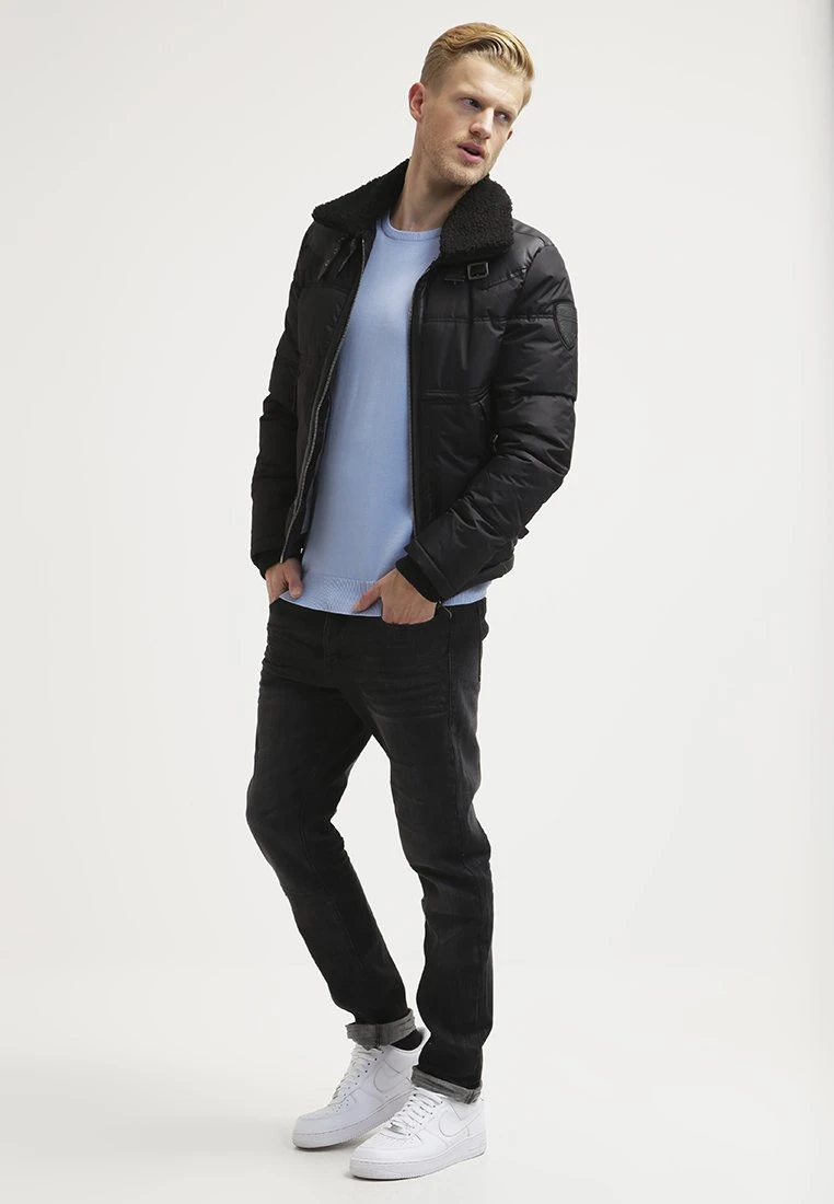 Pier One Basic Crewneck - Jumper - Light Blue 2 Pier One Basic Crewneck - Jumper - Light Blue - Image 2