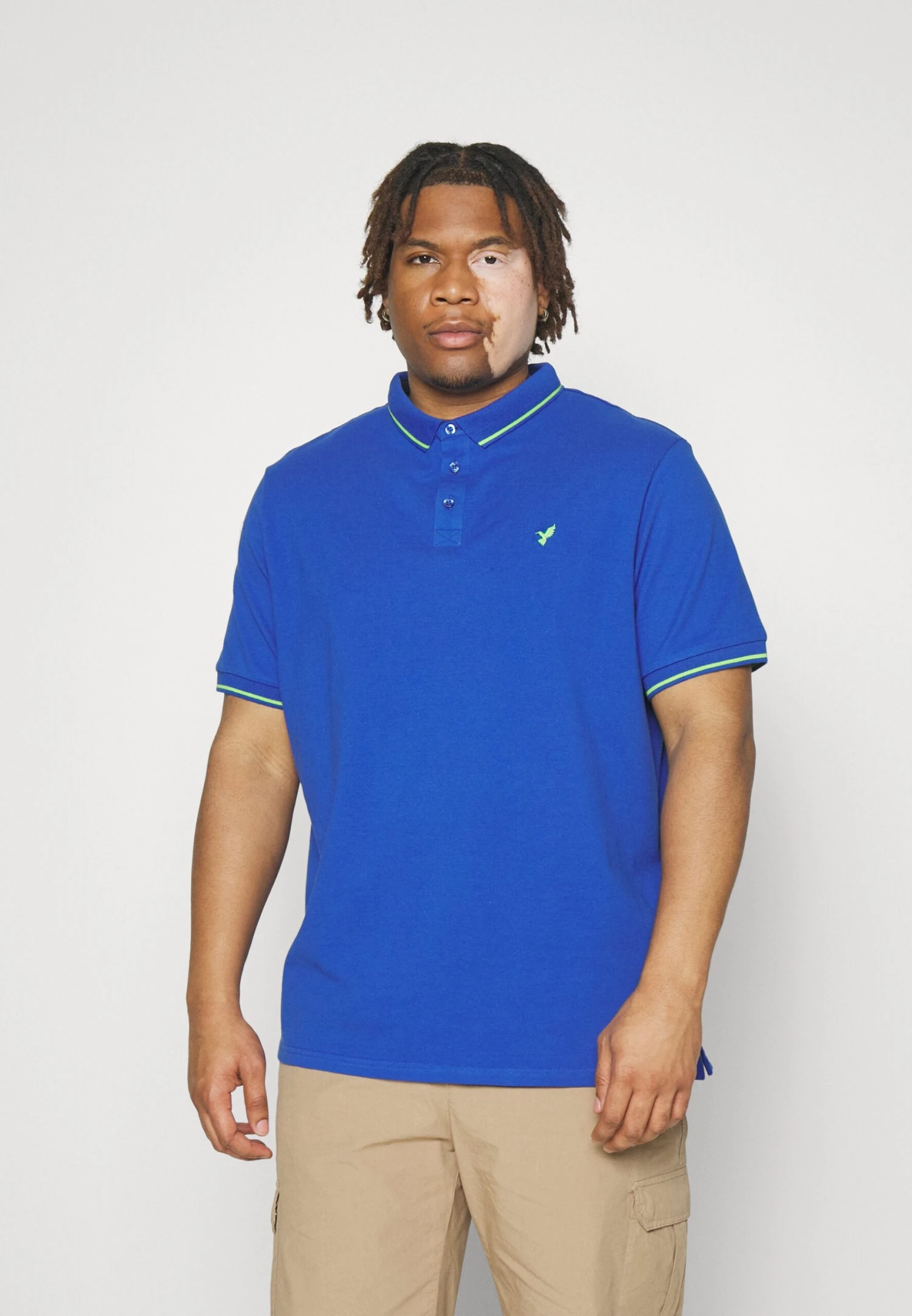 Pier One Tipping Birdy- Polo Shirt - Blue 1 Pier One Tipping Birdy- Polo Shirt - Blue